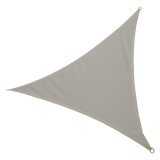 Umbrar Triunghiular Gradina Exterior Impermeabil Gri 3x3x3m Protectie UV Tesatura Oxford 120g/mp OEM