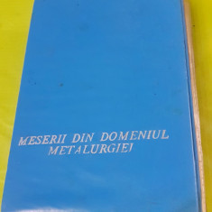 F374-Album Diapozitive RSR-Meserii Metalurgie AnimaFilm Bucuresti 1984 60 bucati