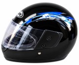 Cască integrală pentru motocicletă, scuter și trotinetă electrică, neagră, 56&ndash;57 cm