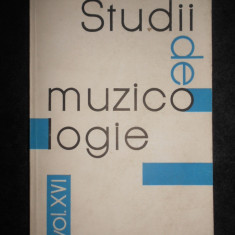 Studii de muzicologie (volumul 16)