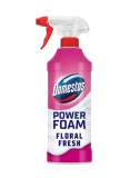 Domestos Power Foam Floral, Solutie Curatare Baie, 435ml, Spuma Activa, Dezinfectant