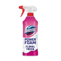 Solutie curatare baie, Domestos Power Foam Floral, 435 ml