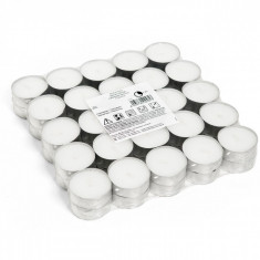 Set 50 lumanari pastile, 3&amp;amp;#215;2 cm, 550 g, alb foto