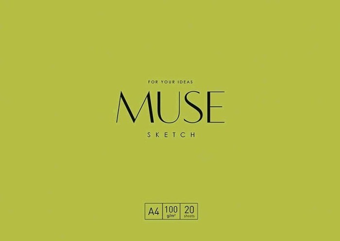 Mapa pentru desen tehnic A4+ 20 file Muse