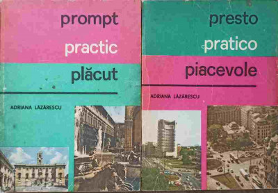 GHID DE CONVERSATIE ROMAN-ITALIAN SI ITALIAN-ROMAN VOL.1-2-ADRIANA LAZARESCU foto