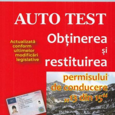 Codul rutier - Auto test 2024 - Paperback brosat - NaÅ£ional