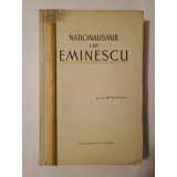 D. Murărașu (autograf / dedicație) - Naționalismul lui Eminescu (ediție princeps, 1932)
