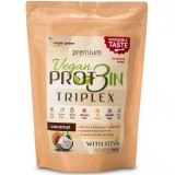 Pudra vegana proteine vegetale Protein Triplex cu stevie si cocos Netamin 550 gr