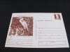 St&icirc;rci, Animale Ocrotite de Lege. Carte Poștală Filatelică Rom&acirc;nia Nefolosită .Colecție Epoca Ceaușescu