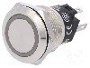 Intrerupator anti-vandalism, ON-ON, &Oslash;19mm, EAO, 82-5151.2123