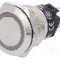 Intrerupator anti-vandalism, ON-ON, &Oslash;19mm, EAO, 82-5151.2123