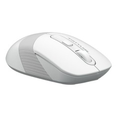 A4TECH FG10 White , Mouse gaming wireless 2.4 GHz, optic 2000 DPI, 4 butoane, alb gri