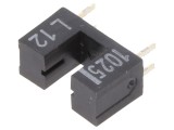 Senzor Fotoelectric OMRON EE-SX1025 THT 30mA cu Slot Transmițător-Receptor