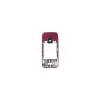 Carcasa Mijloc Nokia E65 Originala, Include Jack, Microfon, Taste Laterale - Rosu
