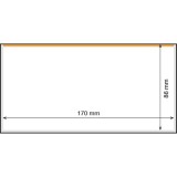 Posete transparente pentru bancnote 176 x 90 mm