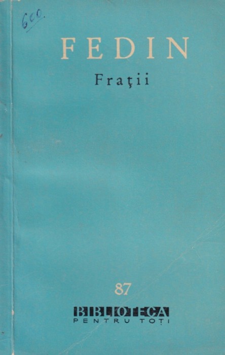Fedin - Fratii