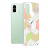 Cumpara ieftin Husa pentru Xiaomi Redmi A1+ / A2+, Techsuit Marble Series, Purple Hex