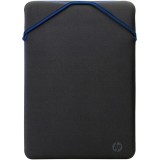 Husa laptop HP 15.6, Negru/Albastru
