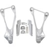 Scarite Moto Kawasaki Ninja ZX6R ZX636 2005-2008 Stanga Dreapta Aluminiu CNC Set