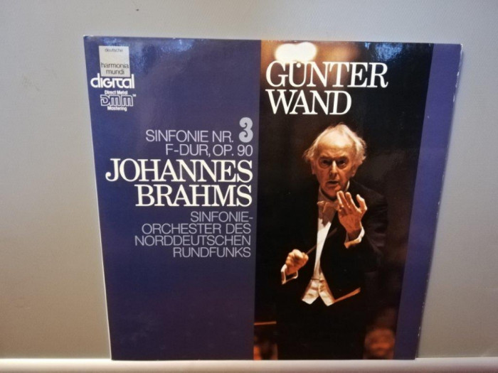 Brahms &ndash; Symphony no 3 (1984/EMI/RFG) - Vinil/Vinyl/ ca Nou (NM+)