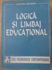 LOGICA SI LIMBAJ EDUCATIONAL-CONSTANTIN SALAVASTRU-264169 foto
