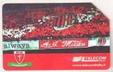 bnk card Cartele telefonice - Italia - sport - fotbal - A C Milan