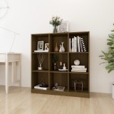 Bibliotecă/Separator cameră maro miere 104x33,5x110 cm lemn pin