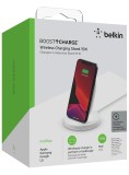 Belkin 15w Wireless Charging Stand White (eu Power Supply Included)