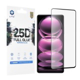 Folie pentru Xiaomi Redmi Note 12 Pro 5G / 12 Pro+/ Poco X5 Pro - Lito 2.5D FullGlue Glass - Black