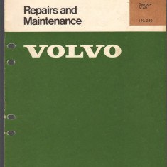 C10289 - VOLVO SERVICE MANUAL REPARARE SI INTRETINERE. CUTIA DE VITEZE