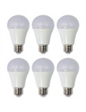 Set 6 Becuri LED Drimus 12W E27 Lumina Rece DL-6121, Rece (4100 - 4999 K)