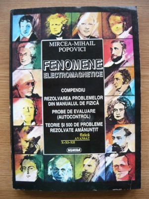 MIRCEA-MIHAIL POPOVICI - FENOMENE ELECTROMAGNETICE - 1995 foto