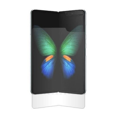 Folie Fata Full Screen Pentru Samsung Galaxy Fold (2019) - AntiSock Ultrarezistenta Autoregenerabila UHD Invizibila foto