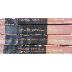 Wladyslaw Tatarkiewicz - Istoria esteticii, 4 vol. (editia 1978)