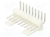 Conector cablu-placă MOLEX KK 254 PIN 9 THT unghi 90&deg; soclu