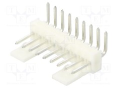 Conector cablu-placa MOLEX KK 254 PIN 9 THT unghi 90? soclu foto
