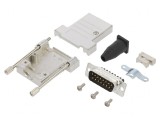 Conector D-Sub 15 Pini Tată cu Terminal Șurub pe Cablu