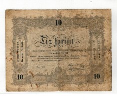 Ungaria 1848 - 10 forint, circulata