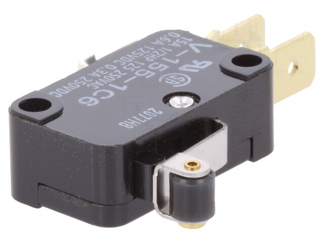 Micro&icirc;ntrerupător SNAP ACTION SPDT 15A 250VAC