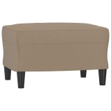 Cumpara ieftin Taburet, cappuccino, 60x50x41 cm, piele ecologica