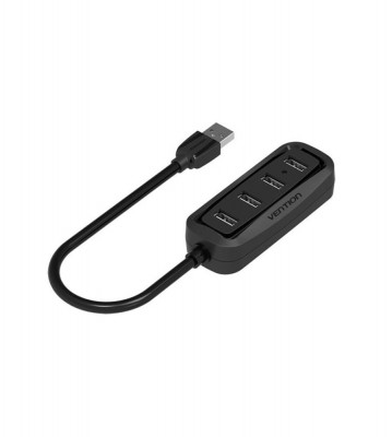 Hub USB 2.0 4 porturi Adaptor USB OTG Splitter-Lungime 50 centimetri foto