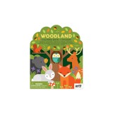 Woodland Coloring Book + Stickers