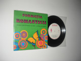 ROMANTICII: Rondelul Cupei De Murano, etc.(1973) disc mic vinil cu 3 piese rock, electrecord
