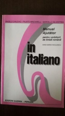 In italiano Manual ajutator pentru vorbitorii de limba romana foto