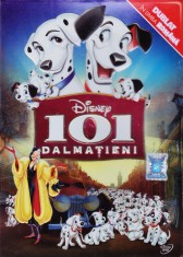 DVD animatie: 101 Dalmatieni ( supracoperta; dublat limba romana ) foto