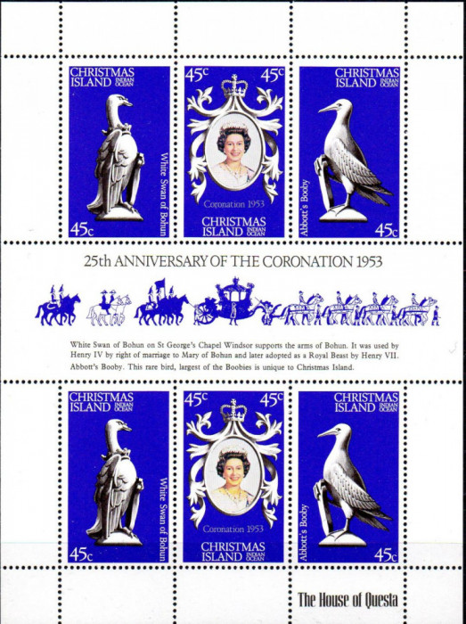 Christmas 1978, Aniversari, Regalitate, serie neuzată, MNH