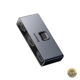 Switch Video Baseus Matrix HDMI - 2 x HDMI Gri CAHUB-BC0G