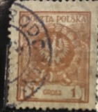 Timbre - Polska - Polonia - Interbelice - 1 Grosz
