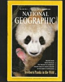 NATIONAL GEOGRAPHIC VOL. 183, NO. 2 - FEBRUARY, 1993 - NEWBORN PANDA IN THE WILD