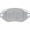 Set placute frana fata DELPHI, Renault Megane Grand Coupe IV Sedan, 10.2016-, Megane IV Grandtour, 04.2016-, Megane IV Liftback, 11.2015-, Megane IV